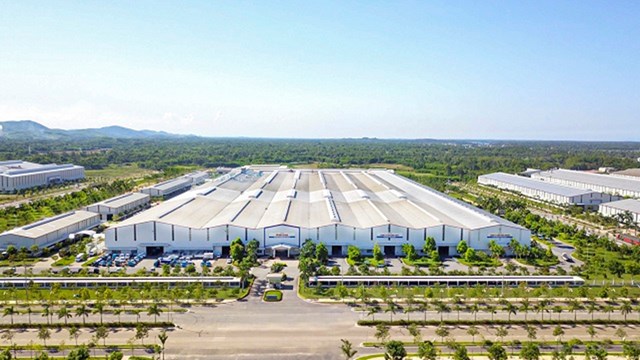 Một g&oacute;c khu c&ocirc;ng nghiệp của Thaco. Ảnh: Internet