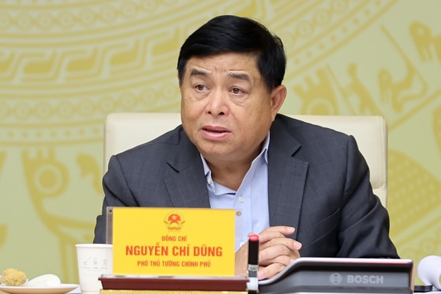 Ph&oacute; Thủ tướng Nguyễn Ch&iacute; Dũng, Ph&oacute; Trưởng Ban thường trực Ban Chỉ đạo ph&aacute;t biểu tại phi&ecirc;n họp - Ảnh: VGP/Nhật Bắc