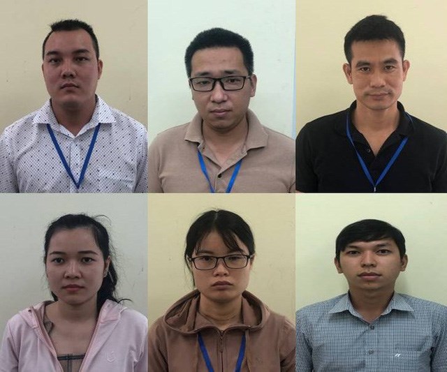 C&aacute;c bị can trong vụ &aacute;n bị Cơ quan điều tra đề nghị truy tố về tội lừa đảo.