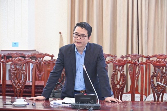Đại diện Bộ C&ocirc;ng an.