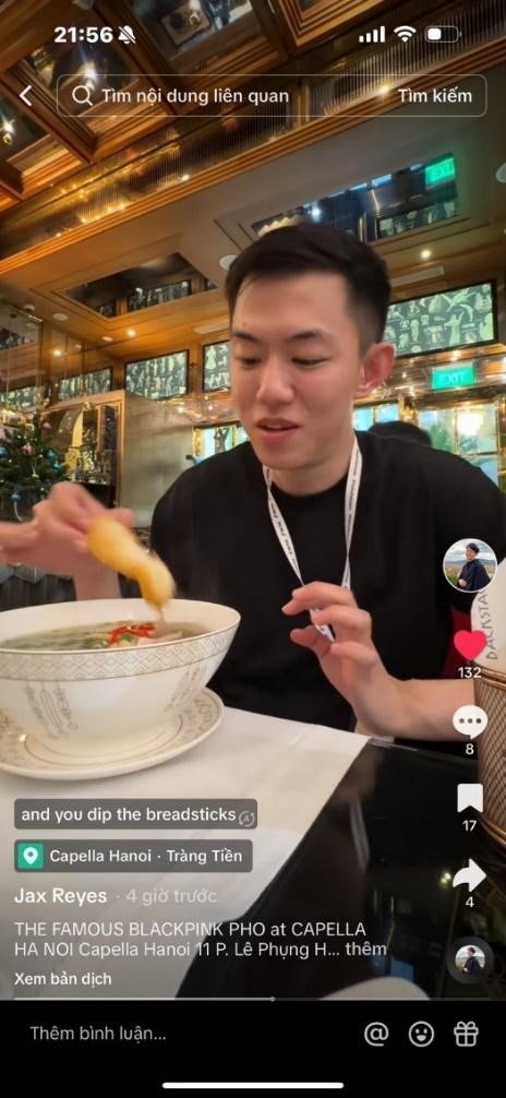 Nh&agrave; s&aacute;ng tạo nội dung TikTok Jax Reyes &nbsp;
