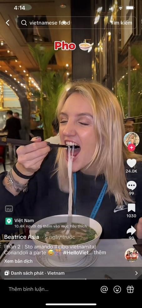 Nh&agrave; s&aacute;ng tạo nội dung TikTok Beatrice Asia &nbsp;
