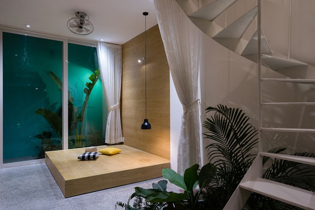 Căn nh&#224; 72 m2 tạo cảm gi&#225;c cứ &#39;tan ra, rộng r&#227;i, xuy&#234;n suốt&#39; - Ảnh 3