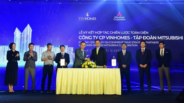 Vinhomes k&#253; kết hợp t&#225;c to&#224;n diện với Mitsubishi - Ảnh 1