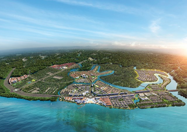 Tr&ecirc;n nền vị thế nguy&ecirc;n sinh hiếm c&oacute;, đ&ocirc; thị đảo Phượng Ho&agrave;ng được quy hoạch bảo tồn v&agrave; ph&aacute;t huy tự nhi&ecirc;n tối ưu