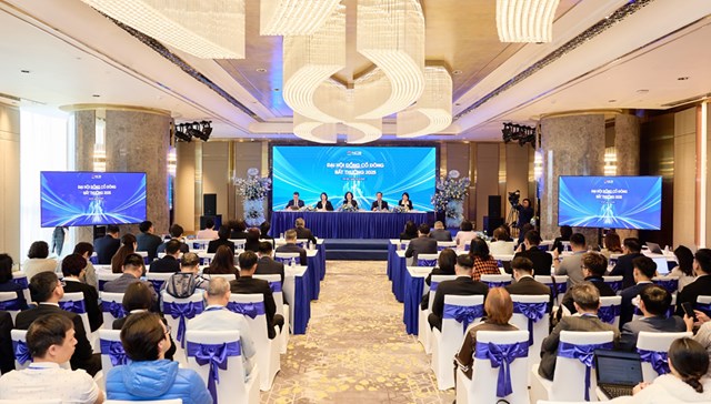 To&agrave;n cảnh Đại hội đồng cổ đ&ocirc;ng bất thường 2025 của NCB &nbsp;