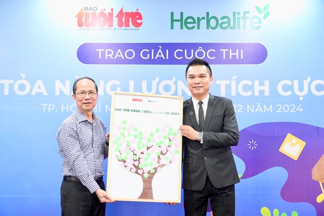 Herbalife Việt Nam đồng h&#224;nh c&#249;ng B&#225;o Tuổi Trẻ tổ chức Cuộc Thi Lan Tỏa Năng Lượng T&#237;ch Cực lần thứ năm li&#234;n tiếp để khuyến kh&#237;ch những c&#226;u chuyện truyền cảm hứng trong cộng đồng - Ảnh 1