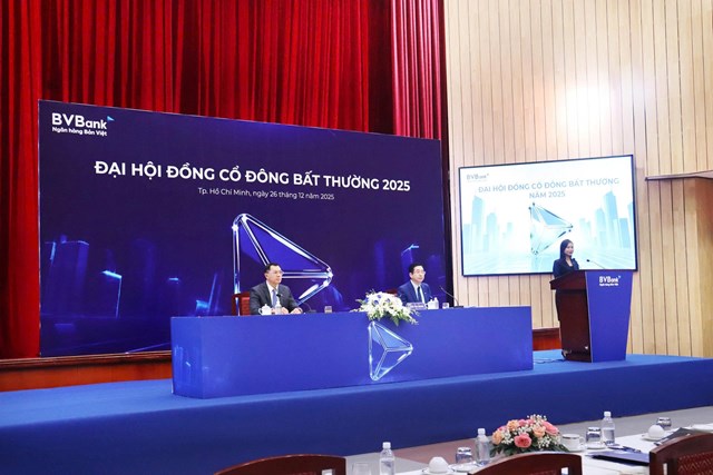 ĐHĐCĐ bất thường BVBank (BVB) 2025: Bầu nhân sự nhiệm kỳ mới và lộ trình tăng vốn lên gần 10.000 tỷ đồng - Ảnh 1