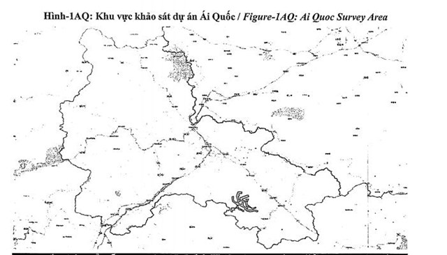 Khu vực khảo s&aacute;t Dự &aacute;n Nh&agrave; m&aacute;y Điện gi&oacute; &Aacute;i Quốc