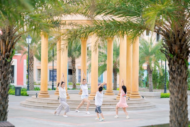 Công viên Seta đem đến không gian giải trí, thư giãn cư dân