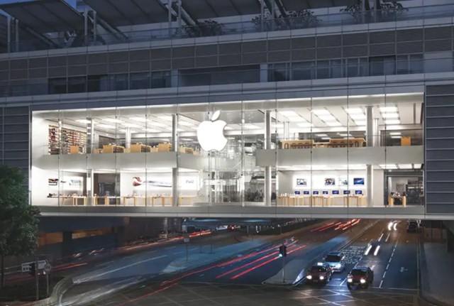 Cổ phiếu Apple giảm xuống mức thấp nhất sau 1,5 năm.