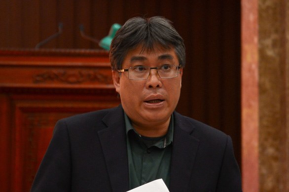 &Ocirc;ng Nguyễn Quốc Tuyến, ph&oacute; gi&aacute;m đốc Sở Quy hoạch - kiến tr&uacute;c H&agrave; Nội, th&ocirc;ng tin về l&yacute; do đề xuất nghi&ecirc;n cứu s&acirc;n bay thứ hai tại H&agrave; Nội.
