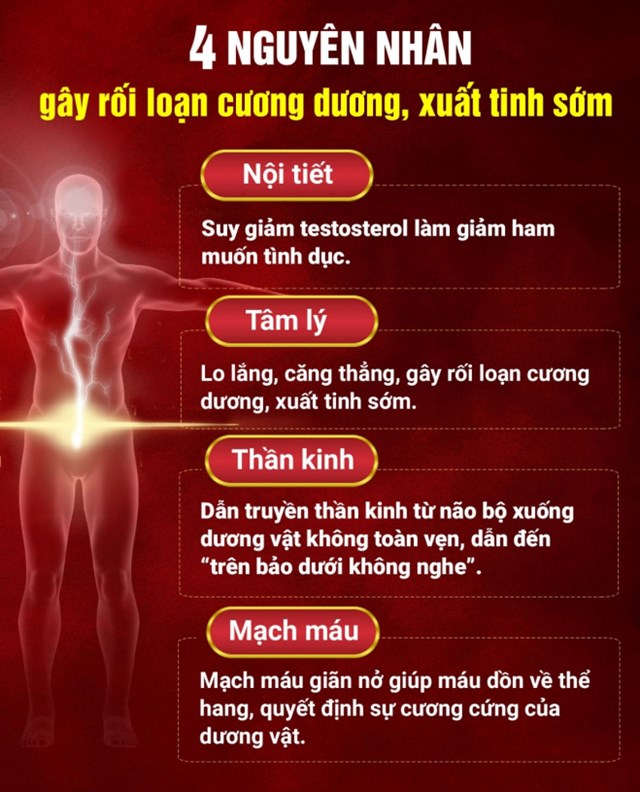 Rối loạn cương dương, xuất tinh sớm &ndash; Điều trị thế n&agrave;o cho đ&uacute;ng? - Ảnh 3