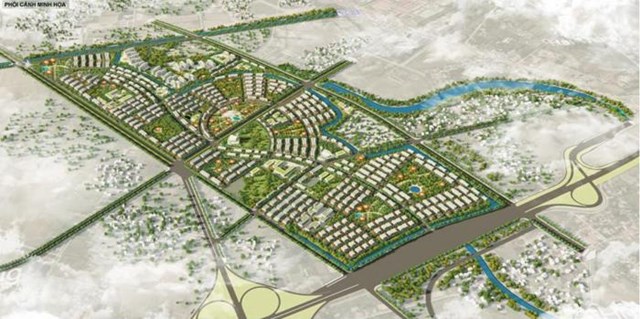 Phối cảnh dự án của Vinhomes.