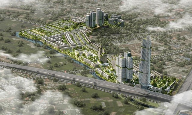 Phối cảnh 3D dự kiến của Dự án Đầu tư xây dựng Một Thế Giới.