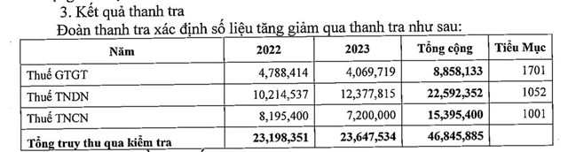 Vi phạm thuế, C&#244;ng ty TNHH Điện tử tin học EI bị xử phạt  - Ảnh 2