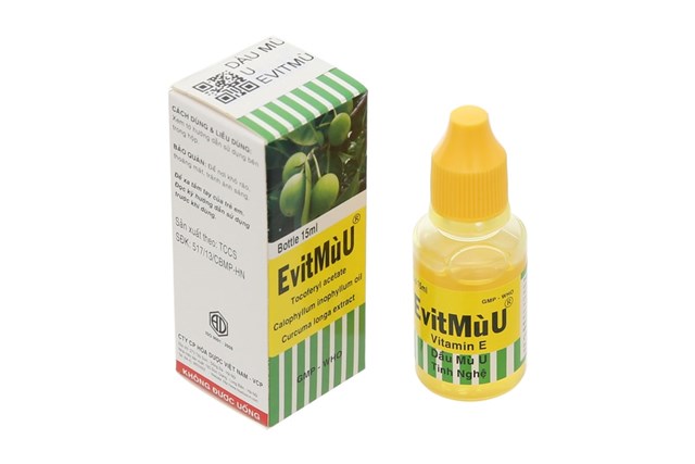 Thu hồi toàn quốc lô mỹ phẩm Evit Mù U - lọ 15ml do không đạt chất lượng của Công ty Hóa dược Việt Nam