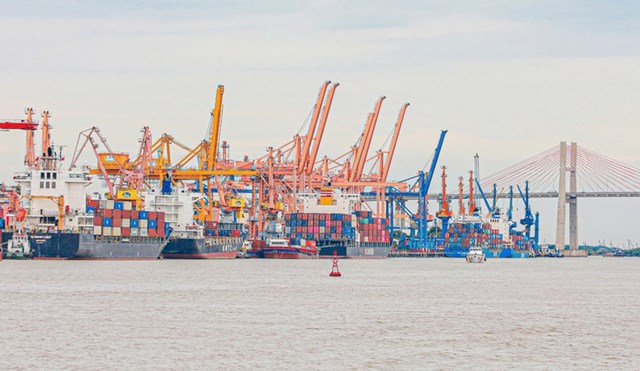 Tới năm 2030, cảng biển Hải Ph&ograve;ng được quy hoạch để đ&aacute;p ứng cho lượng h&agrave;ng ho&aacute; th&ocirc;ng qua từ 175,4 triệu tấn đến 215,5 triệu tấn - Ảnh: Tạ Hải
