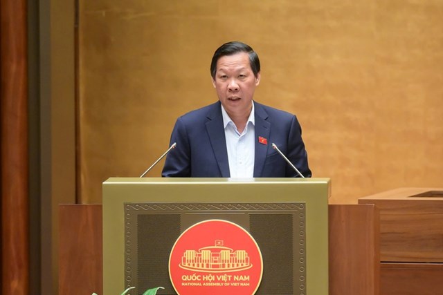 Chủ nhiệm Ủy ban Kinh tế v&agrave; T&agrave;i ch&iacute;nh của Quốc hội Phan Văn M&atilde;i. (Ảnh: Cổng TTĐTQH)