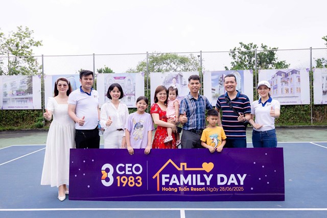 Tưng bừng ngày hội Family Day tại Resort Hoàng Tuấn: Gắn kết gia đình - Lan tỏa yêu thương