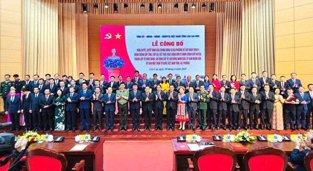 Ban chấp h&agrave;nh Đảng bộ tỉnh L&agrave;o Cai mới c&oacute; 67 ủy vi&ecirc;n. Ảnh: Nguyễn Hải