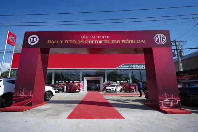 Đây là đại lý MG đạt tiêu chuẩn Premium lớn nhất tại khu vực Đông Nam Bộ.