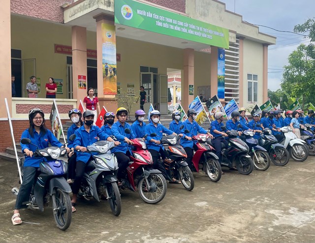 Lễ ra qu&acirc;n TĐTNTNN 2025 được triển khai tại x&atilde; Thọ Ph&uacute;