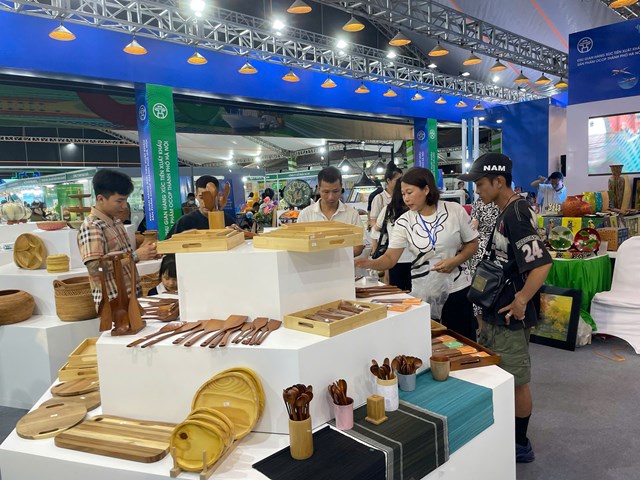 Sản phẩm OCOP xuất khẩu của Việt Nam ngày càng đa dạng mẫu mã.