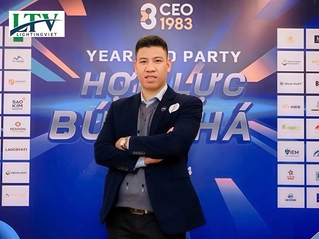 CEO Phùng Quyết Thanh - nhà sáng lập thương hiệu đèn Led LTV.