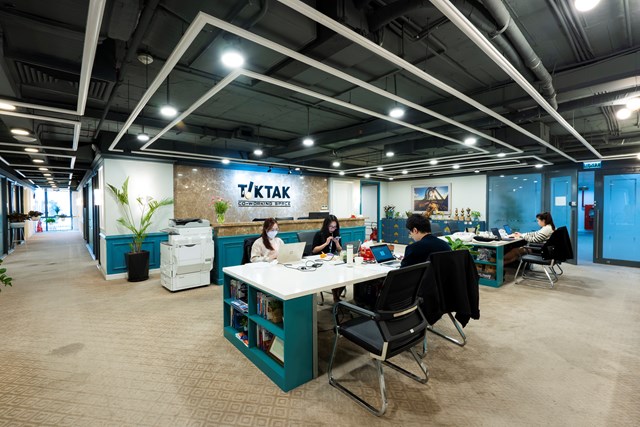 Không gian làm việc linh hoạt, hiện đại tại TikTak Coworking Space giúp doanh nghiệp tối ưu chi phí và gia tăng hiệu quả vận hành.