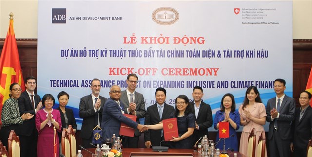 Lễ khởi động dự án giữa ADB và NHNN
