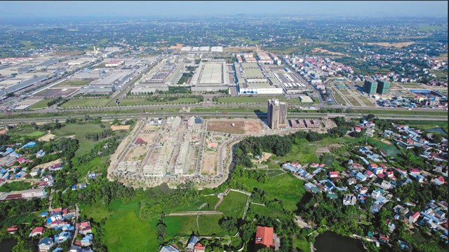 Homie City nằm ở v&ugrave;ng tăng trưởng nhanh khi quy hoạch mở rộng c&aacute;c khu c&ocirc;ng nghiệp được đẩy mạnh.