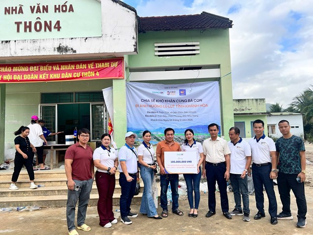 CLB CEO 1983 - H&#224;nh tr&#236;nh lan tỏa y&#234;u thương đến đồng b&#224;o v&#249;ng lũ Kh&#225;nh H&#242;a - Ảnh 1