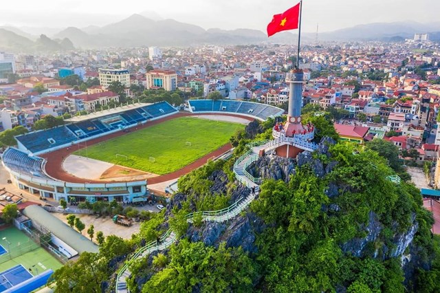 Một góc Thành phố Lạng Sơn.
