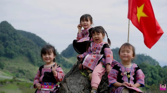 H&igrave;nh ảnh c&aacute;c em nhỏ trong MV. Nguồn: KALITE