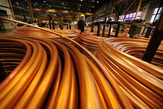 Goldman Sachs: Kim loại đồng l&agrave; dầu mỏ mới của thế giới. Ảnh: Bloomberg