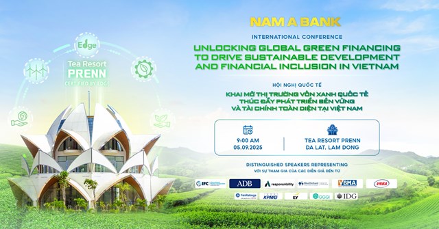 Hội nghị sẽ mang đến g&oacute;c nh&igrave;n to&agrave;n diện v&agrave; đa chiều về thị trường vốn xanh, th&uacute;c đẩy hợp t&aacute;c quốc tế trong ph&aacute;t triển t&agrave;i ch&iacute;nh to&agrave;n diện v&agrave; bền vững.