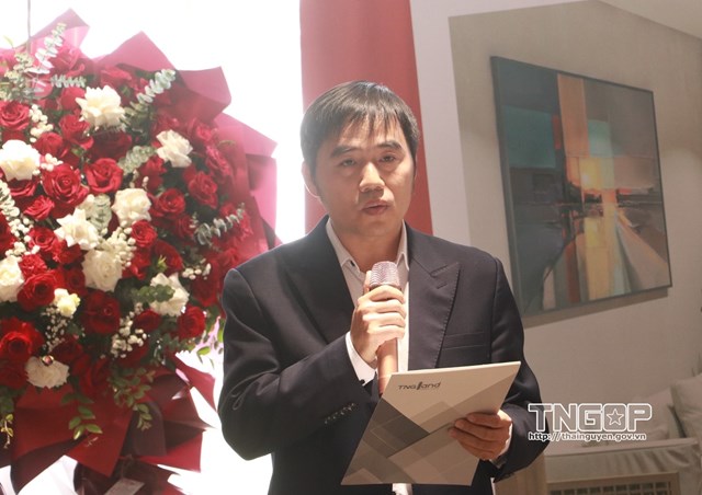 Đại diện Chủ đầu tư TNG Land ph&aacute;t biểu