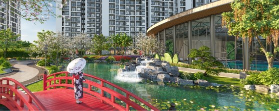Ph&acirc;n khu The Sakura, Vinhomes Smart City sở hữu phong c&aacute;ch sống đ&uacute;ng chất Nhật Bản &nbsp;