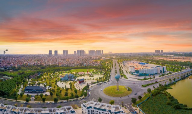 Vinhomes Smart City tiếp tục l&agrave; &ldquo;tọa độ n&oacute;ng&rdquo; ở khu vực ph&iacute;a T&acirc;y khi thị trường bất động sản H&agrave; Nội bừng tỉnh sau &ldquo;kỳ ngủ đ&ocirc;ng&rdquo; do đại dịch Covid-19 &nbsp;