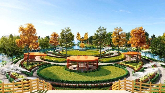 Tại Aqua City, cư d&acirc;n dễ d&agrave;ng tiếp cận mảng xanh đa dạng "từ nh&agrave; ra phố".