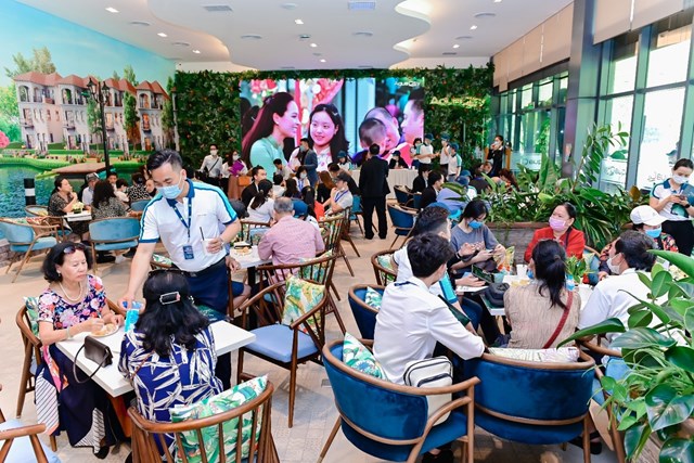 Aqua City đang c&oacute; sức hấp thụ tốt từ đầu năm đến nay (ảnh chụp th&aacute;ng 4/2021)