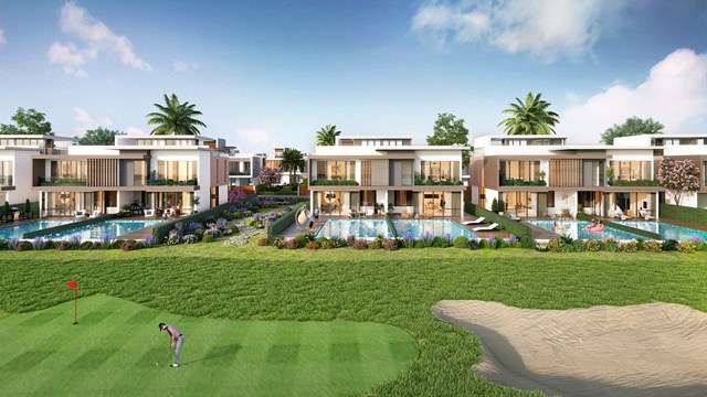 PGA Golf Villas tại NovaWorld Phan Thiet có t&acirc;̀m nhìn hướng bi&ecirc;̉n cũng là m&ocirc;̣t trong những lựa chọn thu hút sự chú ý của nhà đ&acirc;̀u tư khắp cả nước trong thời gian qua. Ảnh ph&ocirc;́i cảnh.&nbsp;
