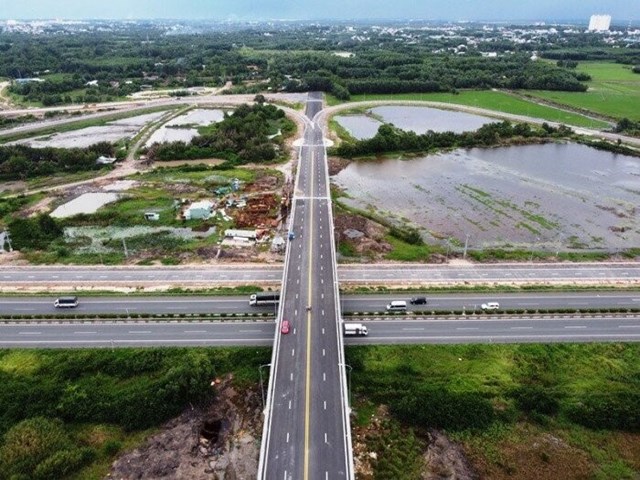 N&uacute;t giao 319 kết nối cao tốc Long Th&agrave;nh đ&atilde; ho&agrave;n th&agrave;nh chờ ng&agrave;y th&ocirc;ng xe &nbsp;