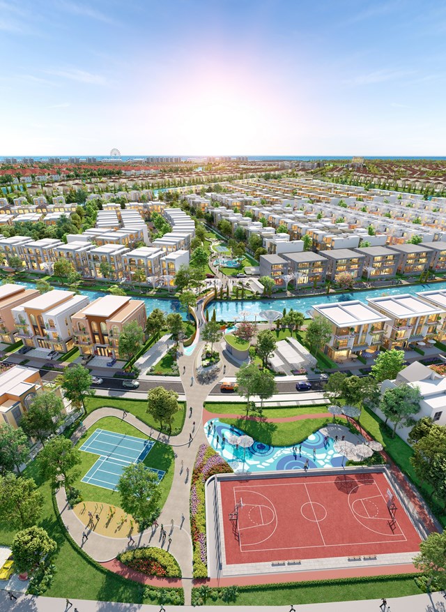 S&ocirc;ng nước, mảng xanh v&agrave; tiện &iacute;ch tại Aqua City được quy hoạch một c&aacute;ch h&agrave;i h&ograve;a mang đến những trải nghiệm sống độc đ&aacute;o cho cư d&acirc;n &nbsp;