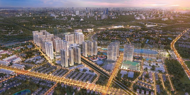 The Sakura nằm ở nơi giao thoa giữa 3 tuyến metro trọng điểm của H&agrave; Nội. &nbsp;