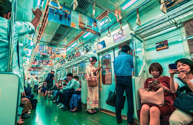 Sự thuận tiện v&agrave; văn minh của metro khiến đơn vị kilomet trở n&ecirc;n lỗi thời (Nguồn: JRPass)&nbsp;