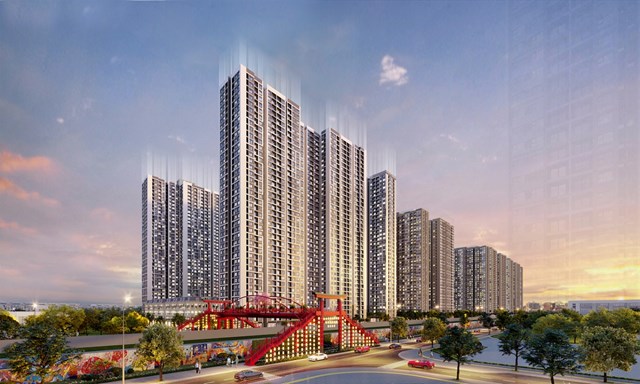 Theo CBRE, gi&aacute; b&aacute;n nh&agrave; tại những nơi gần hệ thống giao th&ocirc;ng c&ocirc;ng cộng cao hơn từ 6 - 45% những khu vực xa hơn &nbsp;