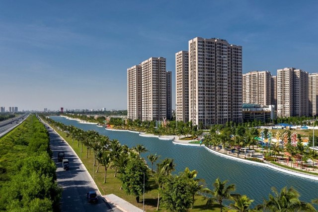 H&igrave;nh ảnh thực tế ph&acirc;n khu Sapphire 2 tại dự &aacute;n Vinhomes Ocean Park. &nbsp;