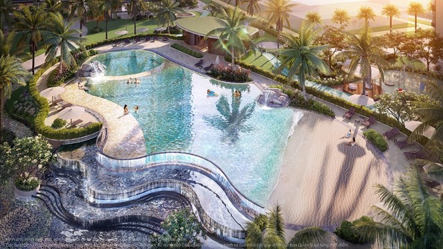 Tiện &iacute;ch đậm chất nghỉ dưỡng phong c&aacute;ch Mỹ của The Beverly &nbsp;